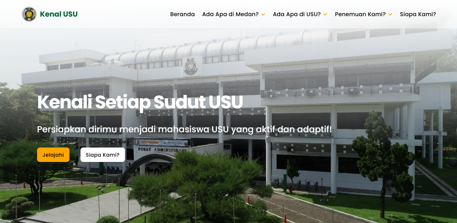 Portofolio Pembuatan Landing Page CodesByRafly - Kenal USU