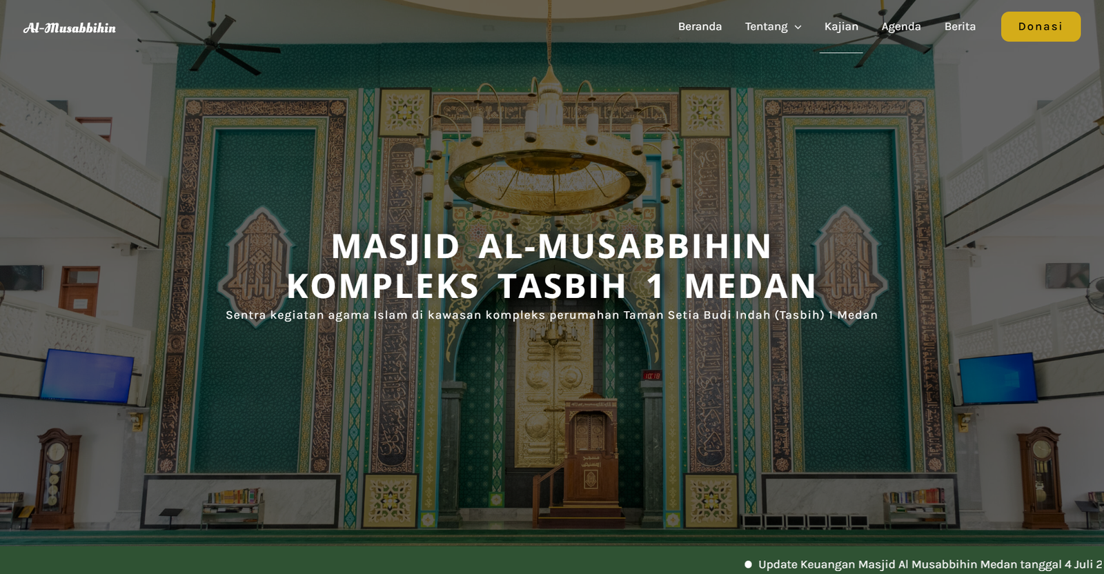 Portofolio CodesByRafly - Masjid Al-Musabbihin